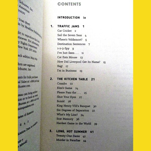 Book: The Floor is Lava and 99 More Games for Everyone Everywhere, by Ivan Brett - Picture 3 of 15